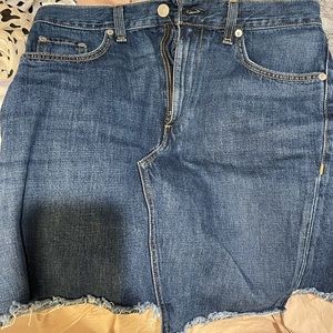Rag and bone skirt